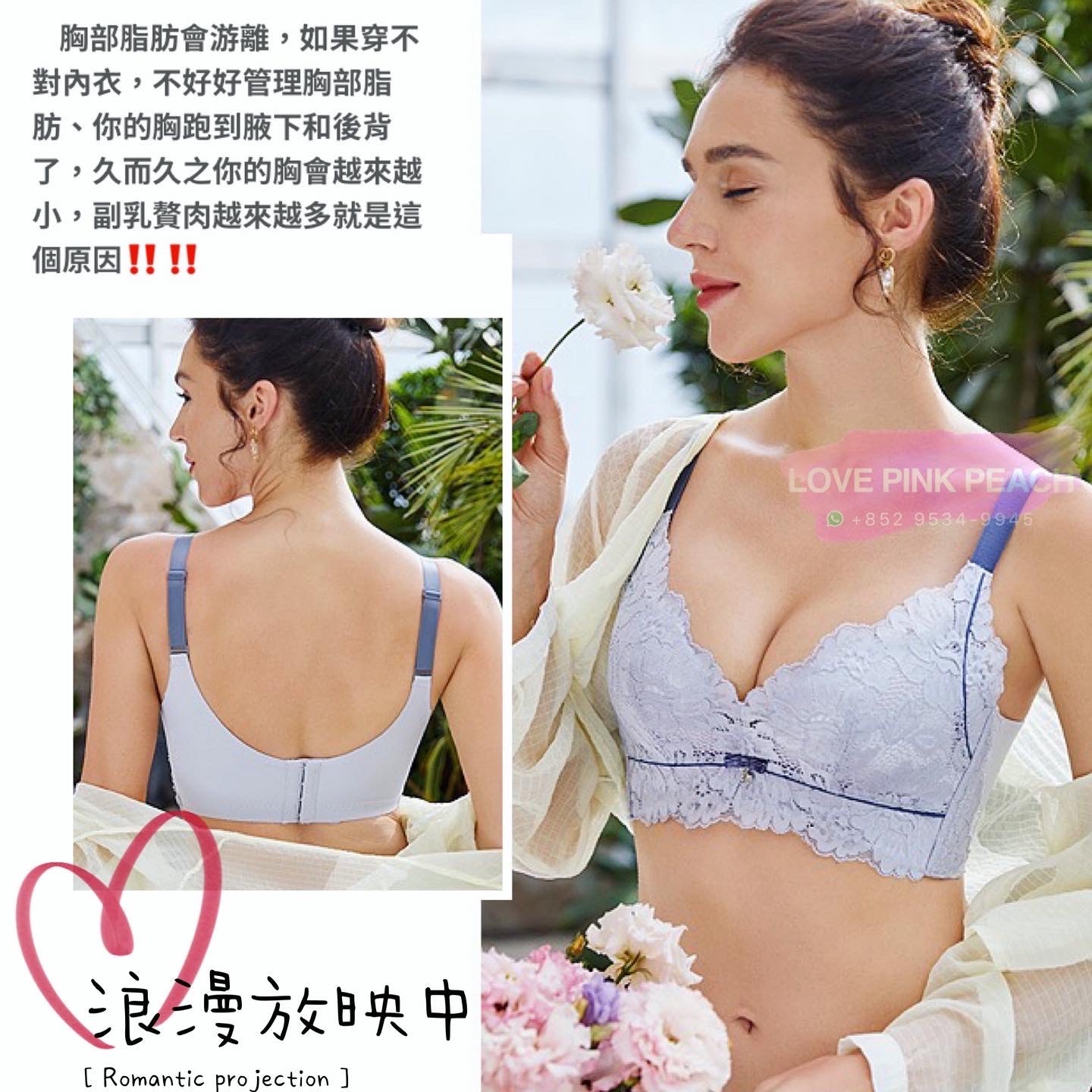 "Royal Party" elegant curve without steel ring, anti-breast blockage, high coverage, deep valley concentration, orthopedic