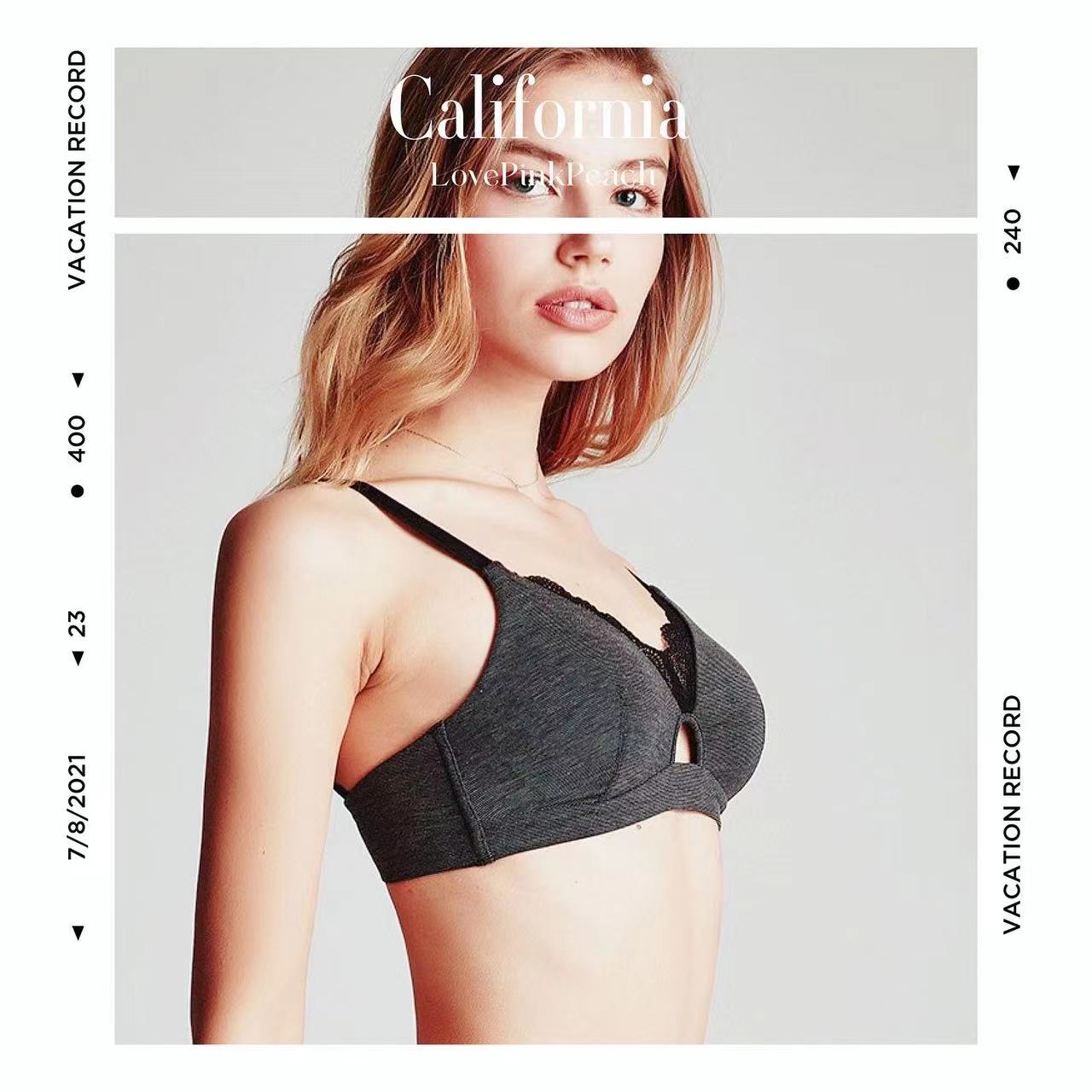 《 California 》零負擔 超輕薄 零感體感 法式輕奢 無鋼圈 Bralette 內衣